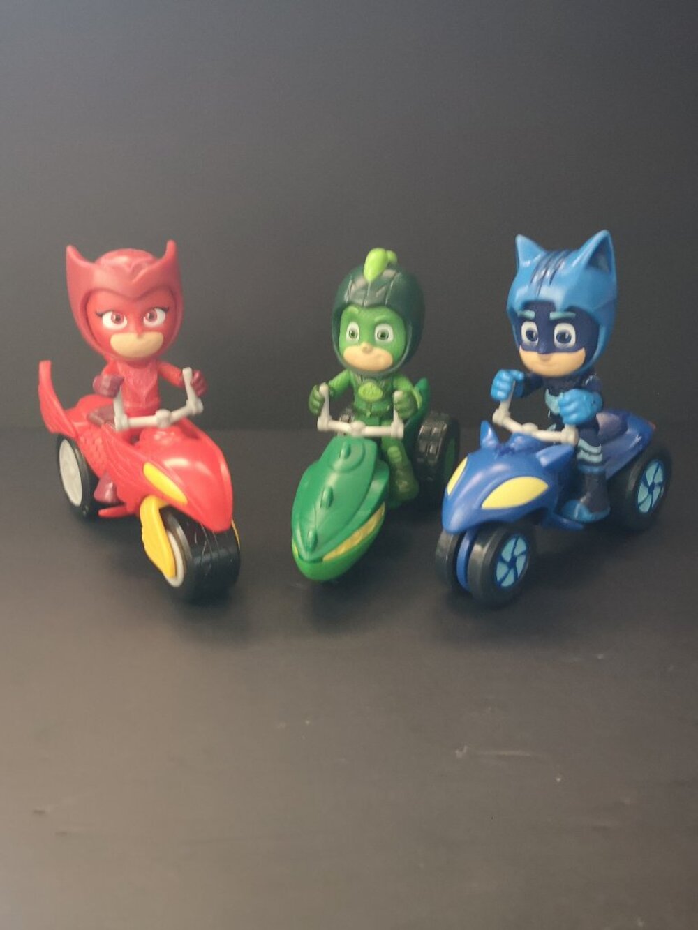 PJ Masks Set of 3 Figures from Super Moon Adventure Series Owlette Catboy Gekko